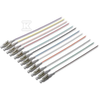 Digitus Spalvingos košės LC OM3 50/125µ Simplex 2m 12 vnt. (DK-25332-02/3)
