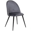 DINING CHAIR SLANO Pilkas 54X52X84