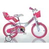 Dino Bikes 144R-UN rower Miesto dviratis 35,6 cm (14") Plienas Rožinė, Baltas