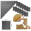 Bitmat DNA AM4 BK akustinių skydelių rinkinys iš 12, juodas