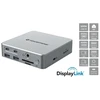 Doko stotelė CONCEPTRONIC 15-1 USB-C->2xHDMI/2xUSB-C/4xUSB-A/+80W si
