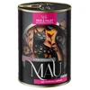 MAU Pate and Fillet Sterilised Goose with rabbit and raspberries - wet cat food - 400g