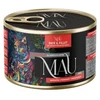MAU Pate and Fillet jautiena with sweet potatoes and rosemary - wet cat food - 185g