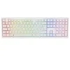 Ducky Zero 6108 Pure Baltas belaidė žaidimų klaviatūra – MX2A Raudona US išdėstymas