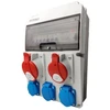 DV-0294-F Statybiniai skirstomieji įrenginiai JUN-S/FI 1x 32A 1x 16A 3x230V IP54 DOKTORVOLT 0294