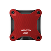Išorinis kietasis diskas SSD Adata SD620 512GB raudonas