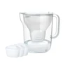 BRITA Style ESSENTIAL XL baltas filter jug + 3 x MX Pro Pure Performance filter