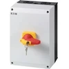 Eaton 4P 160A jungiklio skyriklis su spyna IP65 korpuse DMM-160I5/P-R (172797)