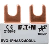 Eaton 215646 Jungiamasis bėgelis 1P 63A 10mm2 kastuvas (2 moduliai) EVG-1PHAS/2MODUL 215646