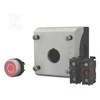 Eaton Kasetė su raudonu mygtuku M22- D- R-X0 / KC11 / I O 1Z 1R IP67 216521