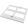 Eaton IP55 viršutinis dangtis su skylutėmis XSPTF0604 (284319)