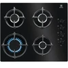 Electrolux KGG6407K Juodas Įmontuojamas 60 cm Dujinis 4 zonos