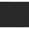Electrolux LIB60420CL Juoda Įmontuojama 60 cm Indukcinė kaitlentė su zonomis 4 zonos