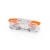 Elektro Plast 39.651 Greito prijungimo jungtis su svirtimi CMK-651 2x0.2-2.5mm2, nereikia nuimti gnybtų izoliacijos 39.651 /50 vnt./