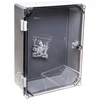 Elektro Plast 43.11 Korpusas 400x300x166mm IP65 su tvirtinimo plokšte skaidri UNIbox Uni-1/T 43.11