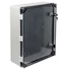 Elektro Plast 43.22 Korpusas 500x400x196mm IP65 su skaidria montavimo plokšte UNIbox Uni-2/T 43.22