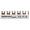 Elektro Plast 45.181 Jungiamoji šyna 1P 80A 16mm2 šakutė (18 modulių) 1F S18 1F-10 45.181