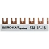 Elektro Plast 45.181 Jungiamoji šyna 1P 80A 16mm2 šakutė (18 modulių) 1F S18 1F-10 45.181