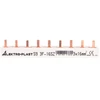 Elektro-Plast Srovės bėgio tipas PIN 3P 16mm2 100A 9 smeigtukai ISS16 / 3F / 9 (45.249)