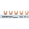 Elektro-Plast Jungiamasis geležinkelis 1P 63A 12mm2 šakutė 18 mod. 1F S18 1F- 10 (45.308)