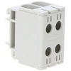 Elektro Plast 48.251 Paskirstymo blokas-šakos 2x1 polių AL/CU 2,5-50mm2 pilkas plokščias ir TH bėgio montavimas WLZ35/2x50/s 48.251