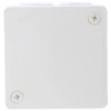Elektro Plast 61.125 Dėžutė hermetiška tuščia 86x86x40mm IP55 balta VP 022-01 61.125