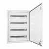 Elektro Plast 9.424 Modulinis paskirstymo skydas 4x24 įleidžiamas, IP54, DARP-96, aliuminio durys, baltos spalvos 9.424