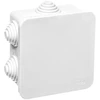 Elektro Plast Nasielsk 0242-10 FAST-BOX Hermetiška dėžutė be išpjovos 76x76x40mm tuščia IP55 balta 0242-10