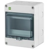 Elektro Plast Nasielsk 2203-01 Hermetiškas skirstomasis skydas HERMETICA RN 1x6 400V AC 1000V DC N gnybtas dūmų IP65 2203-01