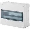 Elektro Plast Nasielsk 2208-01 Hermetinis skirstomasis įrenginys HERMETICA RN 1x12+4 400V AC 1000V DC PE+N dūmai IP65 2208-01