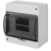 Elektro Plast Nasielsk 2306-01 Moduliniai skirstomieji įrenginiai 1x6 paviršiuje montuojami IP30 MINI S-6 su dūmų gaubtu (PE+N) 2306-01