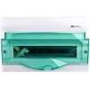 Elektro Plast Nasielsk 2351-01 Modulinis skirstomasis skydas 1x6 paviršiuje montuojamas Žalias BOX RN 1/6 skaidrios dūmų durys N+PE IP4 2351-01