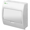 Elektro Plast Nasielsk 2402-00 Modulinis skirstomasis skydas Elegantiškas 1x8 paviršinis IP40 N+PE baltos durys 2402-00