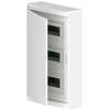 Elektro Plast Nasielsk 2445-00 Elegantiškas modulinis skirstomasis skydas 3x12 paviršinis IP40 N+PE baltos durys 2445-00