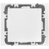 Elektro Plast Nasielsk 3868-10 Vestra Socket 2P+Z be rėmo, giliai montuojamas hermetiškas IP44 baltas 3868-10