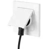 Elektro Plast Nasielsk 4168-10 SANTRA kištukinis lizdas 2P+Z be rėmo įleidžiamas hermetiškas IP44 baltas 4168-10