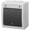Elektro Plast Nasielsk 5003-10 AQUANT 2K paviršinio montavimo jungiklis, 2 polių, IP55, pilkas 5003-10