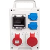 Elektro Plast Nasielsk Elektro-Plast 4 moduliai 1x5P / 32 5P / 16A 2x2P + Z RS (6211- 0)