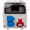 Elektro Plast Nasielsk Elektro-Plast 9 moduliai 2x2P + Z 5P / 16A RS- 9 (6231-0)