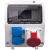 Elektro Plast Nasielsk Elektro-Plast Statybinis skirstomasis skydas 9-modulis 2 x 2P + Z 5P / 32A