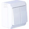Jungiklis ELEKTRO-PLAST HERMES, 2 klav., IP44
