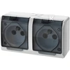 Elektro Plast Nasielsk GN.2X2P+Z N/T IP44 balta KL.DYMNA HERME