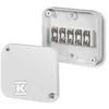 Elektro Plast Nasielsk Srieginė jungtis, 80x90x25, plienas, 5x2,5 mm, IP