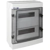 Hermetiškas modulinis paskirstymo skydas (500 V AC, 1000 V DC) 2x12 paviršinio montavimo (N+PE) IP65 RH-24 ELEKTRO-PLAST