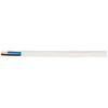 Shumee Elektrokabel T0022 YDY P 2 X2,5 300/500 Kabelis YDYp 2x2,5 baltas 300/500V /100m/