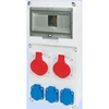 Elektromet RSE- 03 8 moduliai kaboti 2x32A 3P + N + Z 400V, 3x16A 2P + Z 250V IP54 (942082)