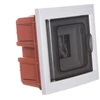 Elettrocanali 1x4 serijos modulinis skirstomasis skydas 630 permatomų pilkų durų (EC63004)