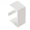 Elettrocanali ECTT4040B Element kończący do kanałów kablowych TT 40x40 balta ECTT4040B