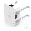 Elko-Bis žymimoji dėžutė aukštis 230x150mm PVC balta