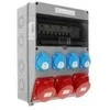 Els Elektrotechnika 12NO42C21C11CF Konstrukciniai skirstomieji įrenginiai 32A/5 + 2*16A/5 + 4*GS 230V + apsaugos + diferencialas, sieninis korpusas, langas 12M 12NO42C21C11CF